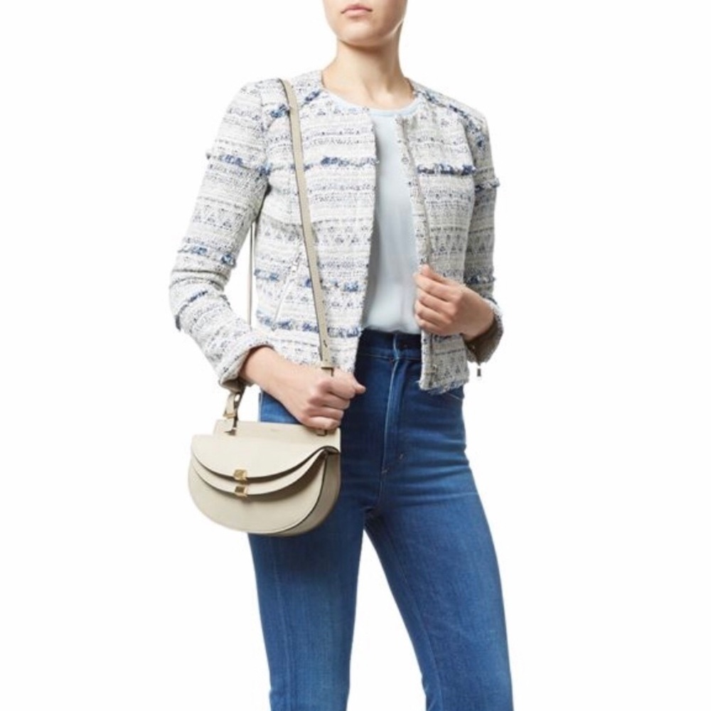 Joie Tesita Embroidered Jacket W/Fringe